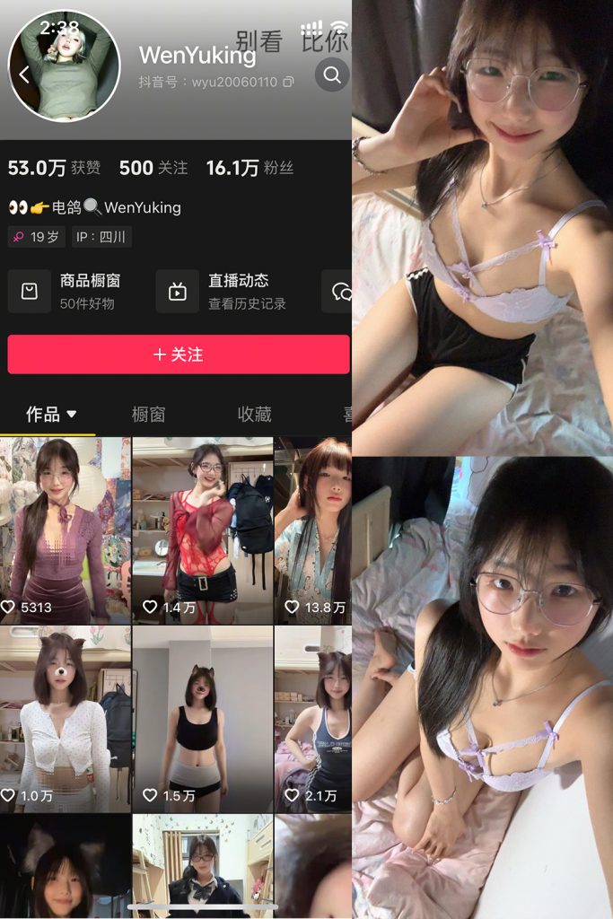 抖音 WenYuking 微密圈 003期 【18P4V】最新至：2025.5.16-草莓酱