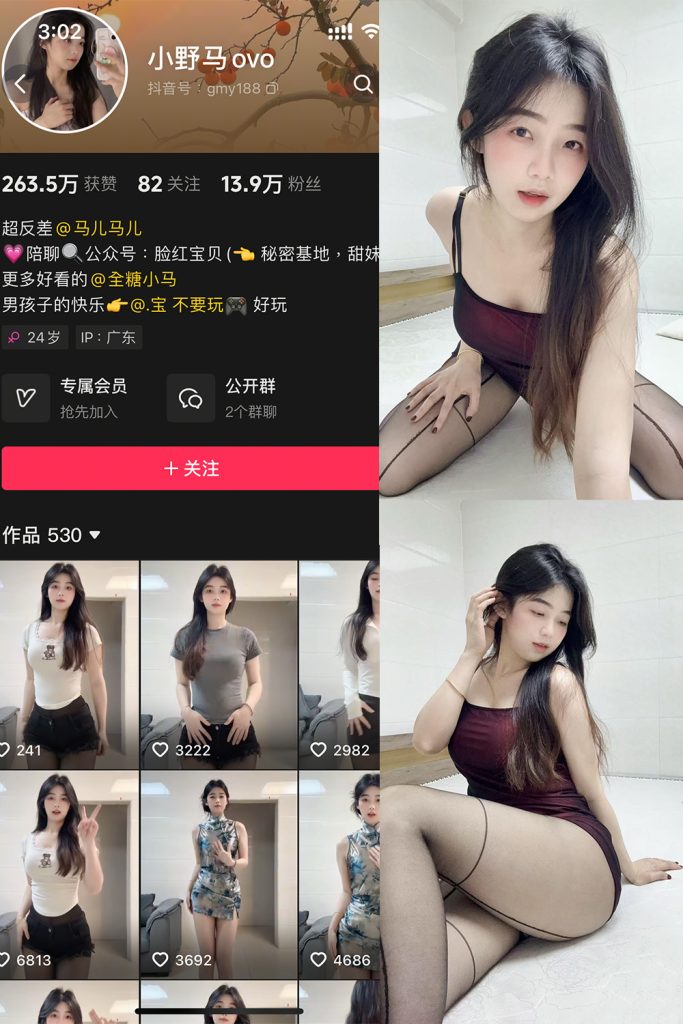 抖音 小野马ovo 微密圈 NO.012【12P2V】最新至：2025.5.10-草莓酱