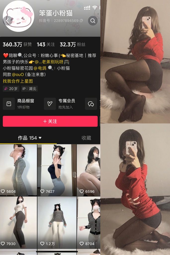 抖音 笨蛋小粉猫 微密圈  NO.002期 【14P7V】最新至：2025.3.12-草莓酱