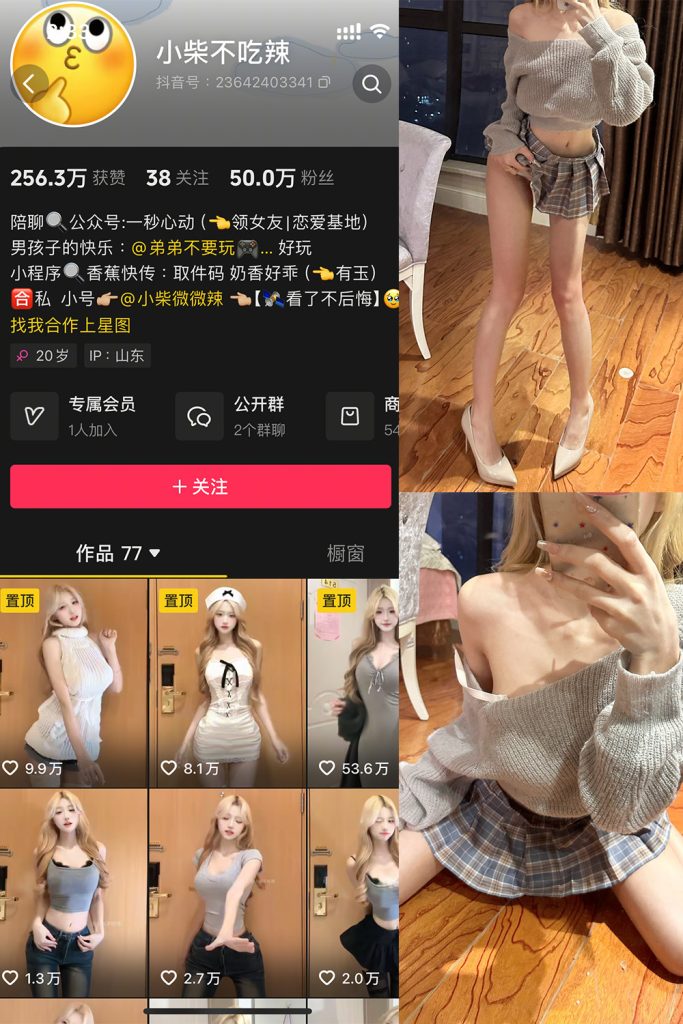 抖音 小柴不吃辣 微密圈  NO.003期 【27P】-草莓酱