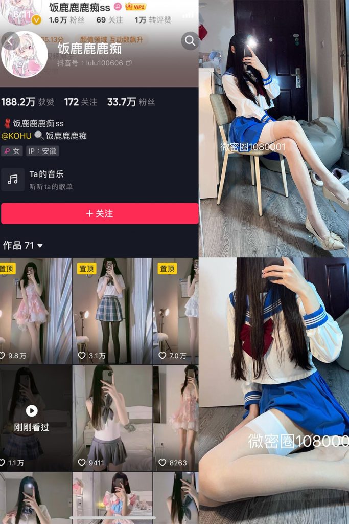 抖音 饭鹿鹿痴 微密圈 NO.023期 【17P2V】最新至：2025.2.15-草莓酱