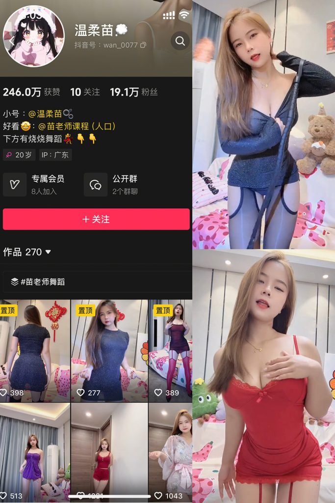 抖音 温柔苗 微密圈 004期 【13V】最新至：2025.2.15-草莓酱