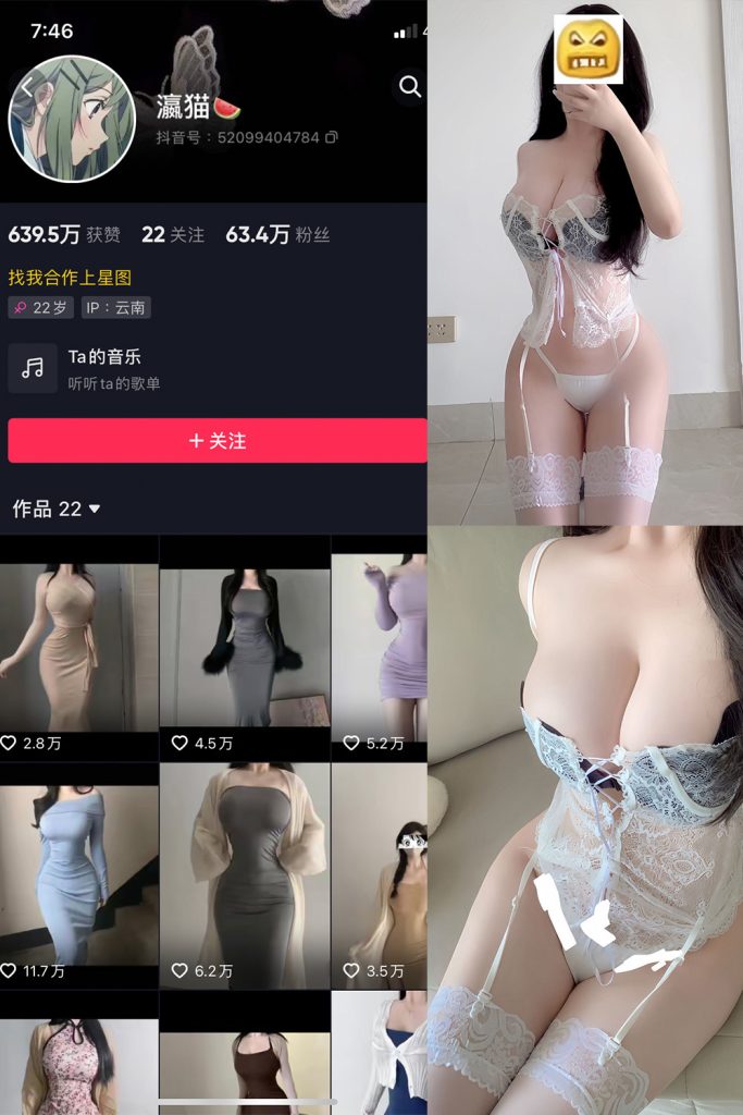 抖音 瀛猫 微密圈  NO.058期 【32P3V】最新至：2024.11.11-草莓酱