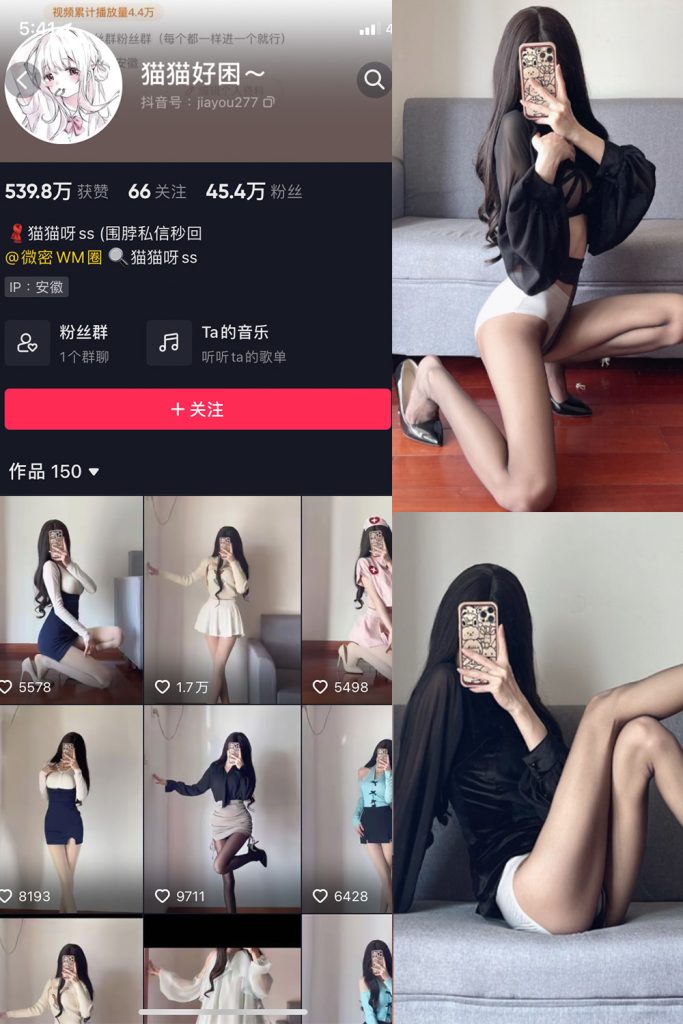 抖音 猫猫好困 微密圈  NO.033期 【21P】最新至：2024.9.10-草莓酱