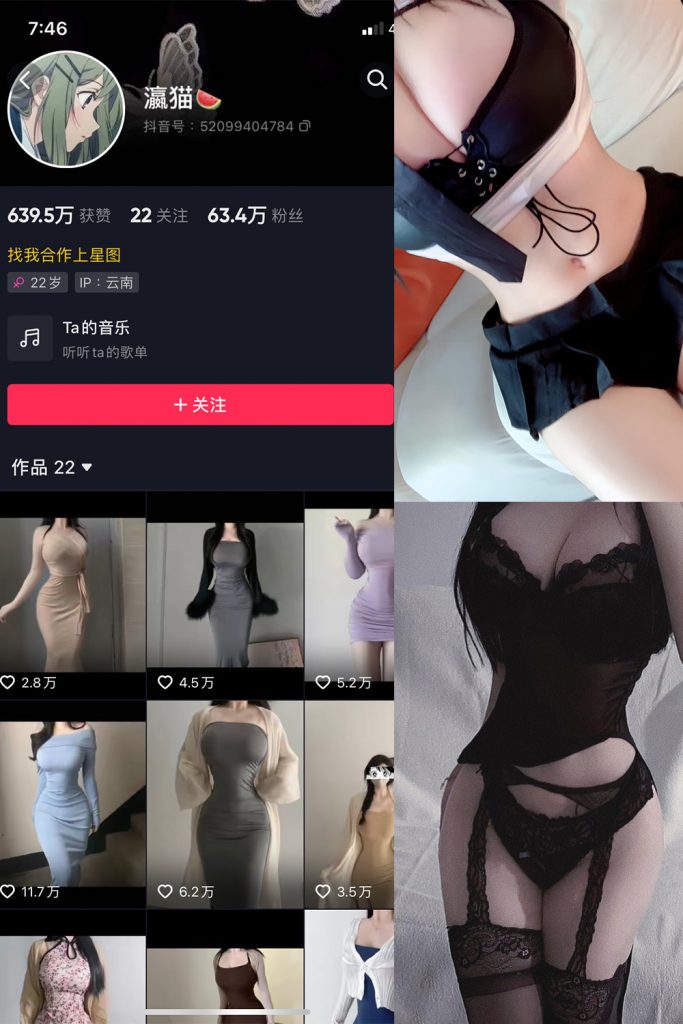 抖音 瀛猫 微密圈  NO.017期 【10P20V】最新至：2023.10.11-草莓酱