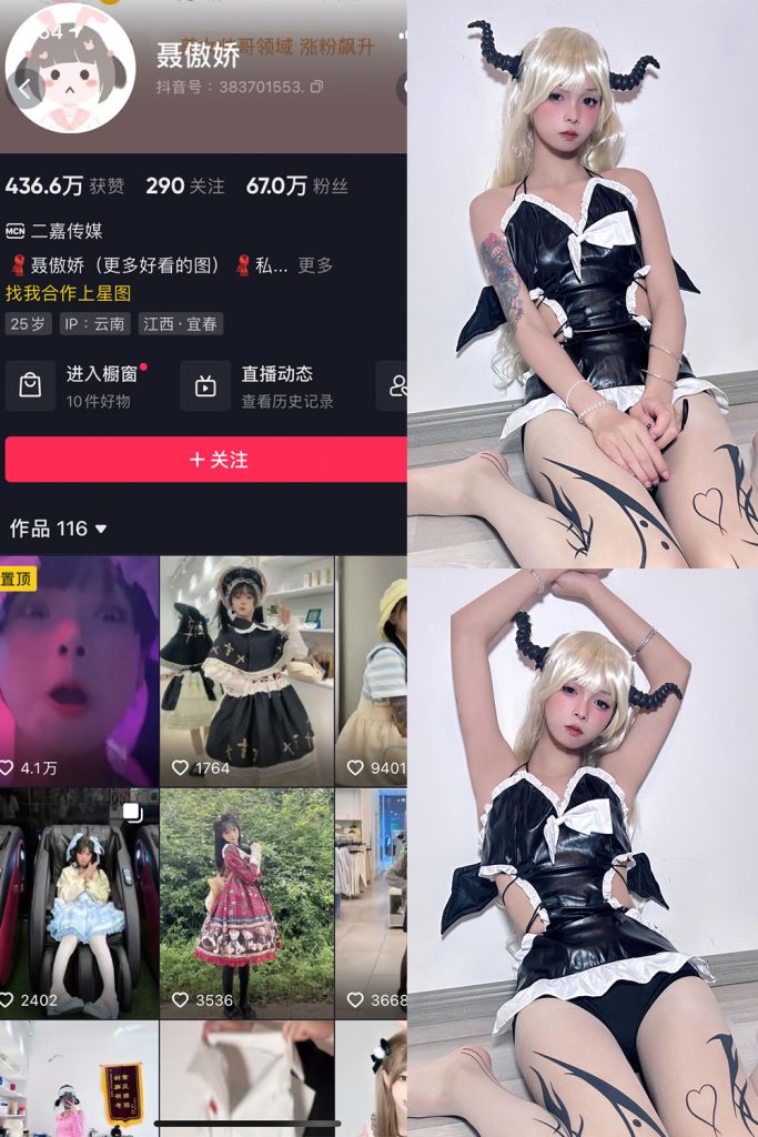 抖音 聂傲娇 微密圈  NO.039期 【23P】-草莓酱