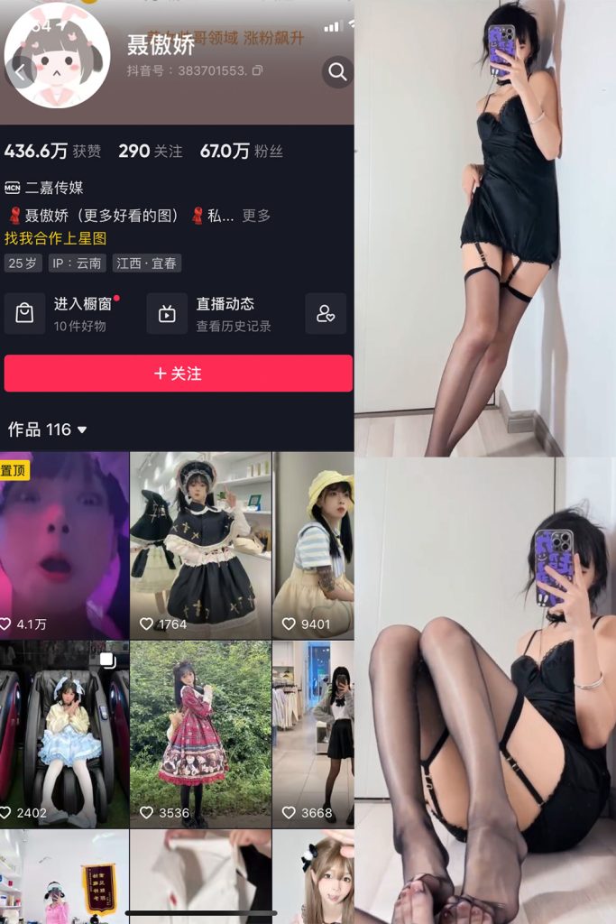 抖音 聂傲娇 微密圈  NO.030期 【4P2V】最新至：2023.7.19-草莓酱