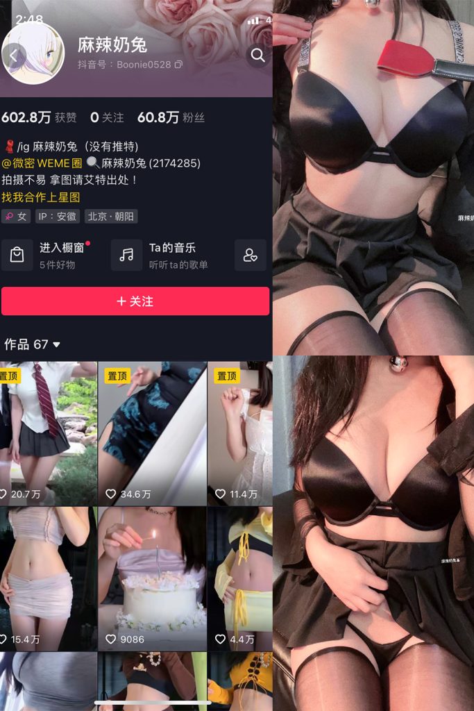 抖音 麻辣奶兔 微密圈  NO.014期 【10P11V】-草莓酱