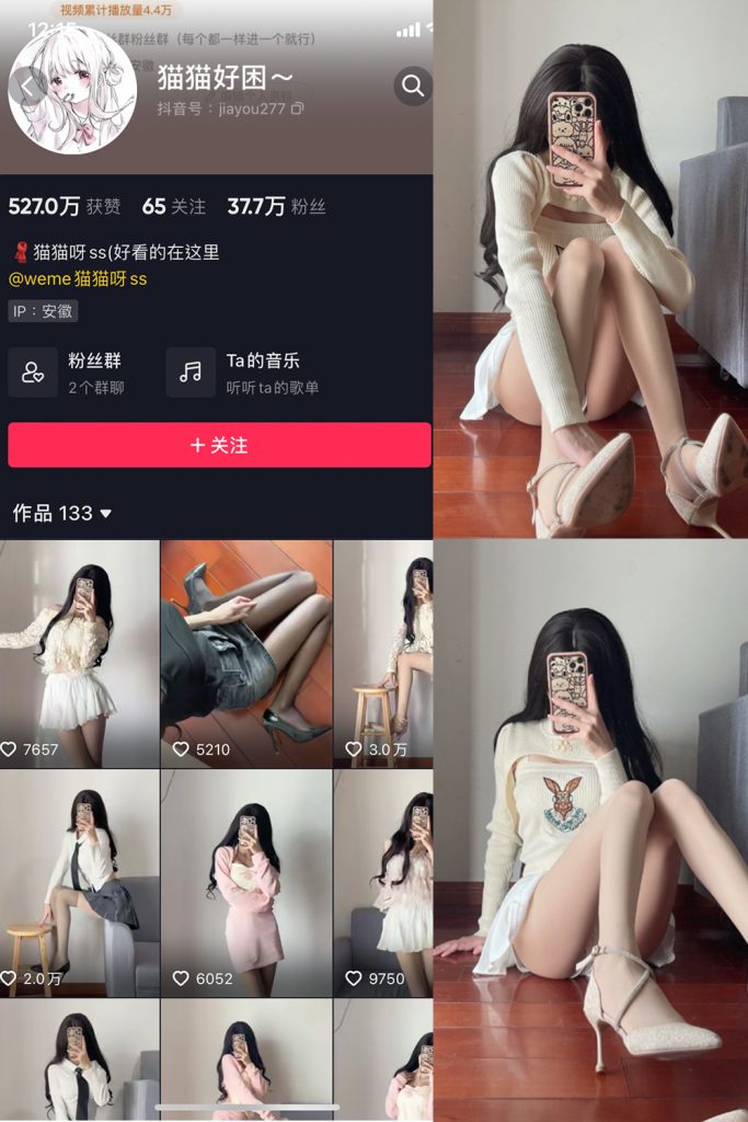 抖音 猫猫好困 微密圈  NO.010期 【23P】-草莓酱